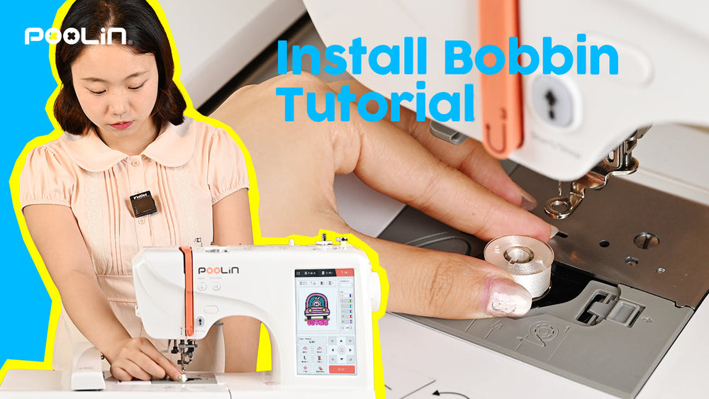 How to Install the Bobbin on the PooLin EOC05 Embroidery Machine (Beginner Guide)
