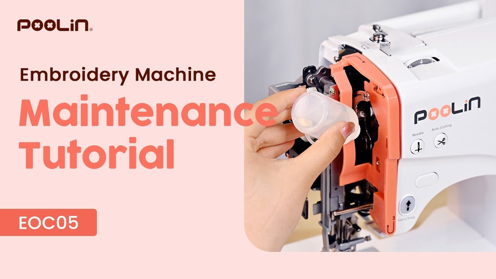 How Should You Maintain Your PooLin EOC05 to Keep Embroidery Running Smoothly?
