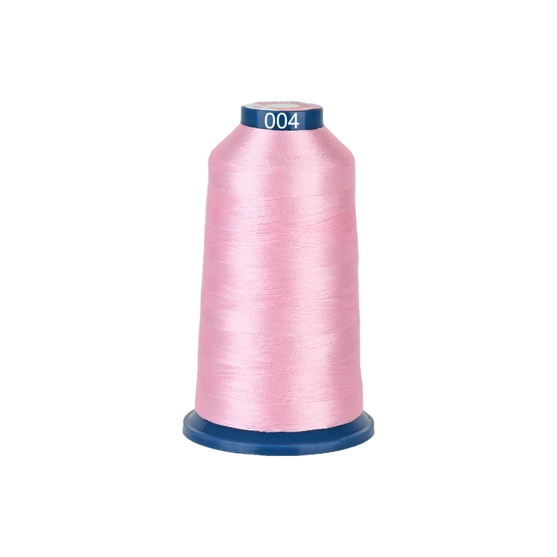 PooLin Polyester Embroidery Thread, 4000m 108D/2 40WT, Color 4 Pink