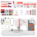 PooLin EOC03 Affordable Entry-Level Automatic Embroidery Machine for Beginners
