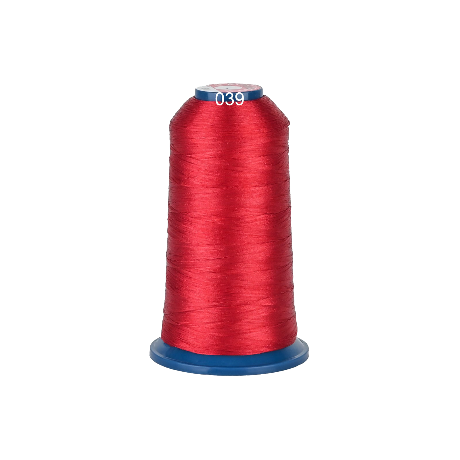 PooLin Polyester Embroidery Thread, 4000m 108D/2 40WT, Color 39 Red