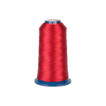 PooLin Polyester Embroidery Thread, 4000m 108D/2 40WT, Color 39 Red