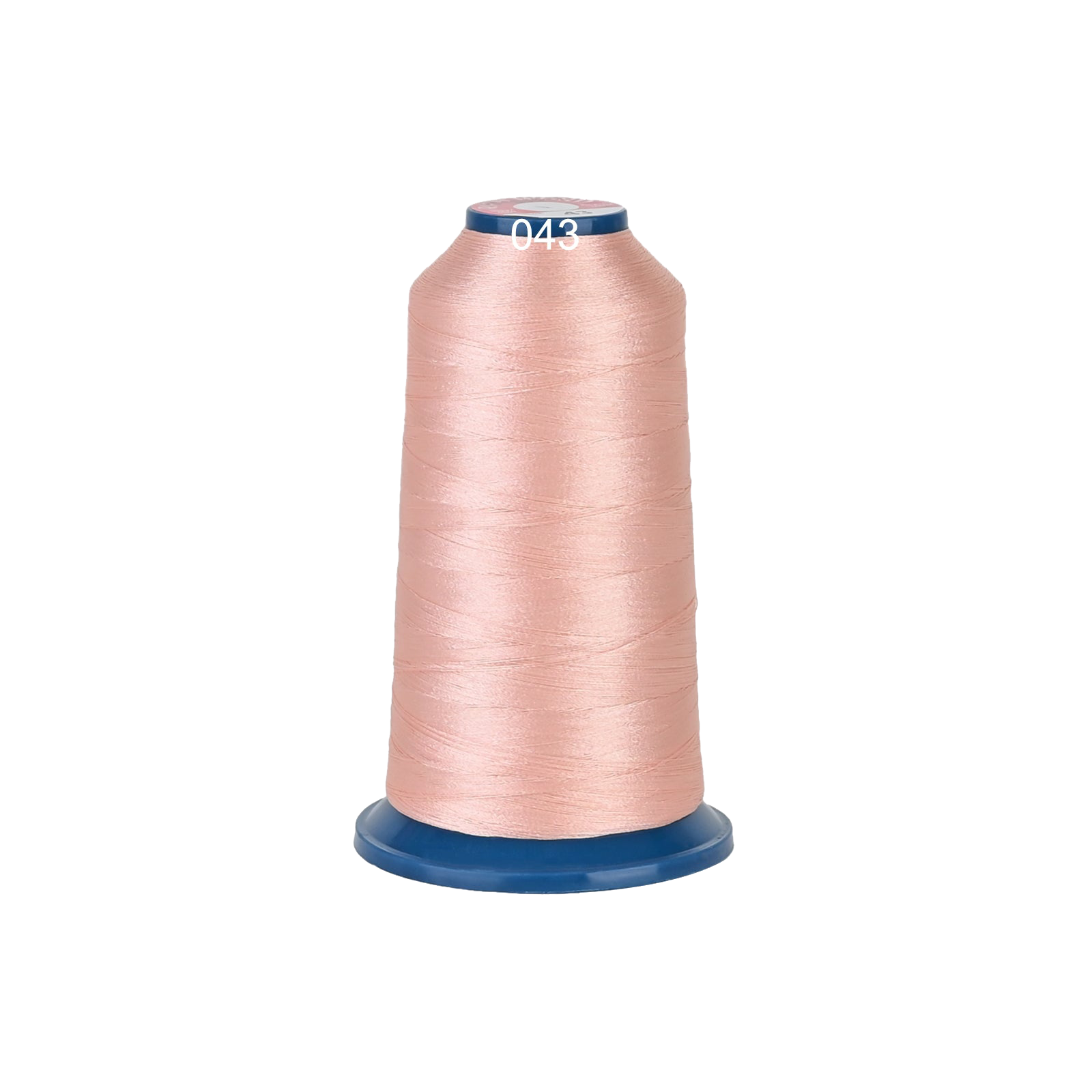 PooLin Polyester Embroidery Thread, 4000m 108D/2 40WT, Color 43 Pink