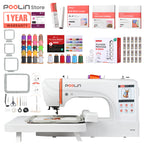 PooLin EOC06 Your First Flagship Home Embroidery Machine