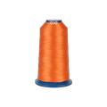 PooLin Polyester Embroidery Thread, 4000m 108D/2 40WT, Color 90 Pumpkin Orange
