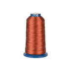 PooLin Polyester Embroidery Thread, 4000m 108D/2 40WT, Color 100 Brown