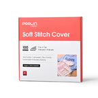 PooLin Soft Stitch Cover Heat Fusible Skin-Friendly Lightweight Embroidery Backing Stabilizer