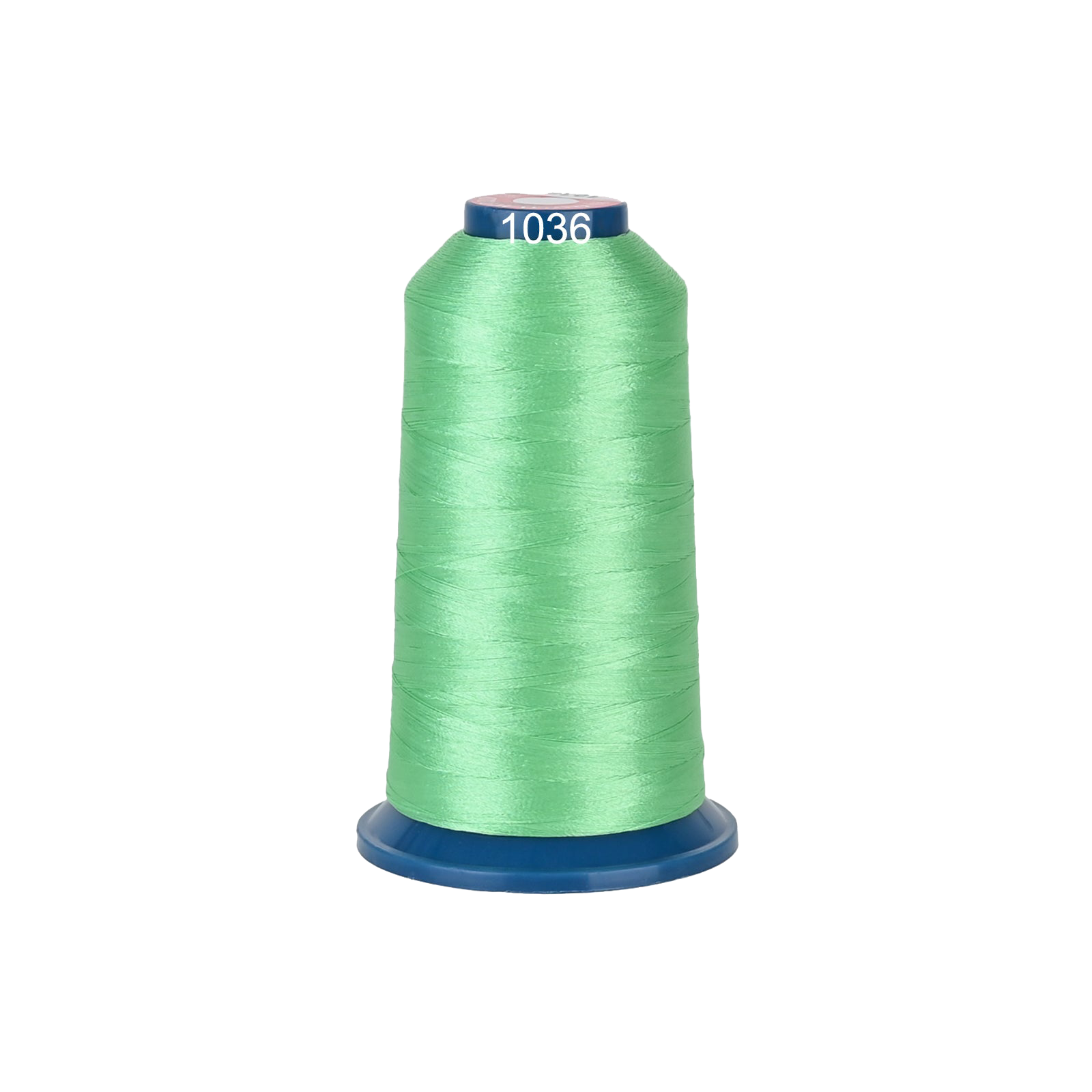 PooLin Polyester Embroidery Thread, 4000m 108D/2 40WT, Color 1036 Green