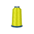 PooLin Polyester Embroidery Thread, 4000m 108D/2 40WT, Color 1063 Yellow