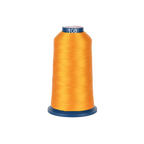 PooLin Polyester Embroidery Thread, 4000m 108D/2 40WT, Color 108 Yellow