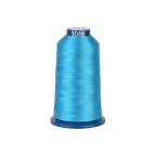 PooLin Polyester Embroidery Thread, 4000m 108D/2 40WT, Color 1086 Blue