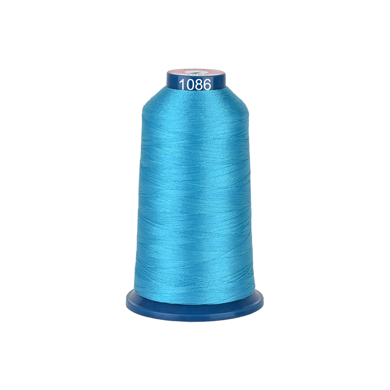 4000m 108D/2 40wt Polyester Thread-1086-Blue