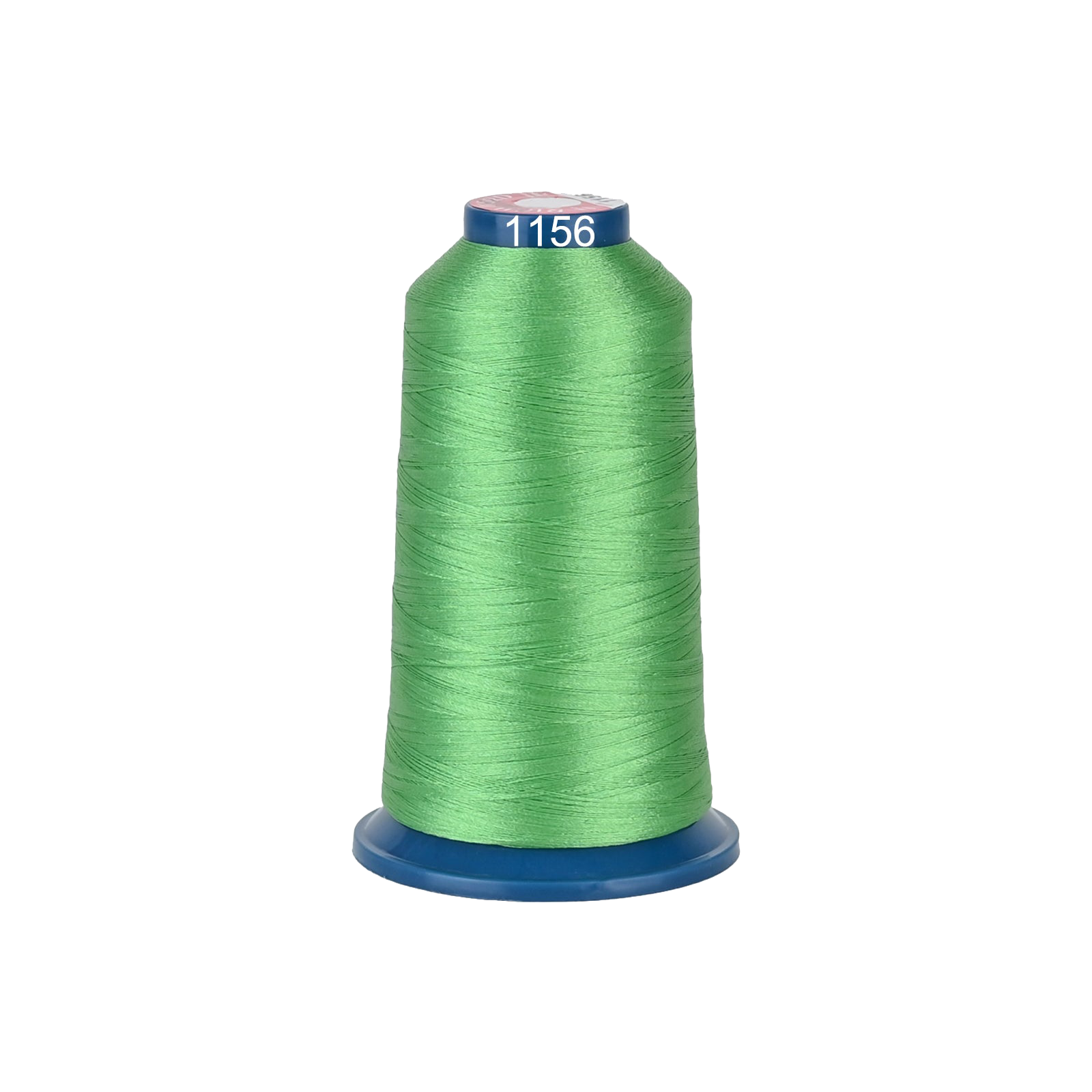 PooLin Polyester Embroidery Thread, 4000m 108D/2 40WT, Color 1156 Green