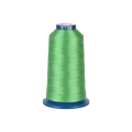 PooLin Polyester Embroidery Thread, 4000m 108D/2 40WT, Color 1156 Green