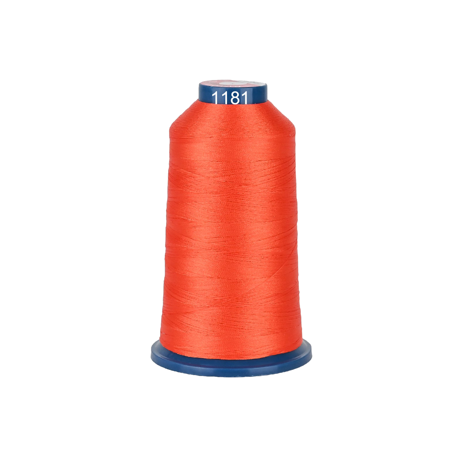 PooLin Polyester Embroidery Thread, 4000m 108D/2 40WT, Color 1181 Red