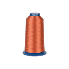 PooLin Polyester Embroidery Thread, 4000m 108D/2 40WT, Color 137 Brown