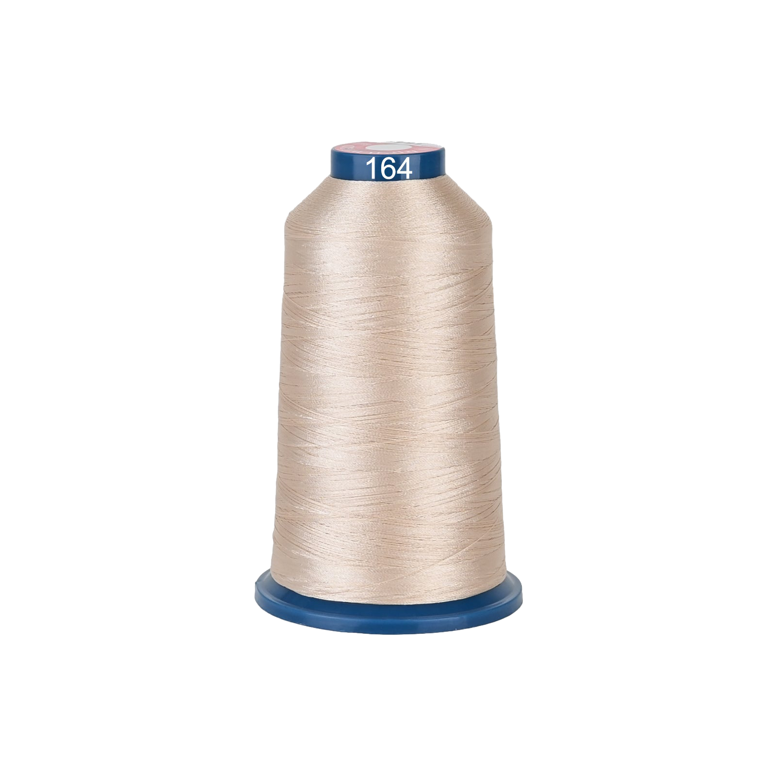 PooLin Polyester Embroidery Thread, 4000m 108D/2 40WT, Color 164 Pink