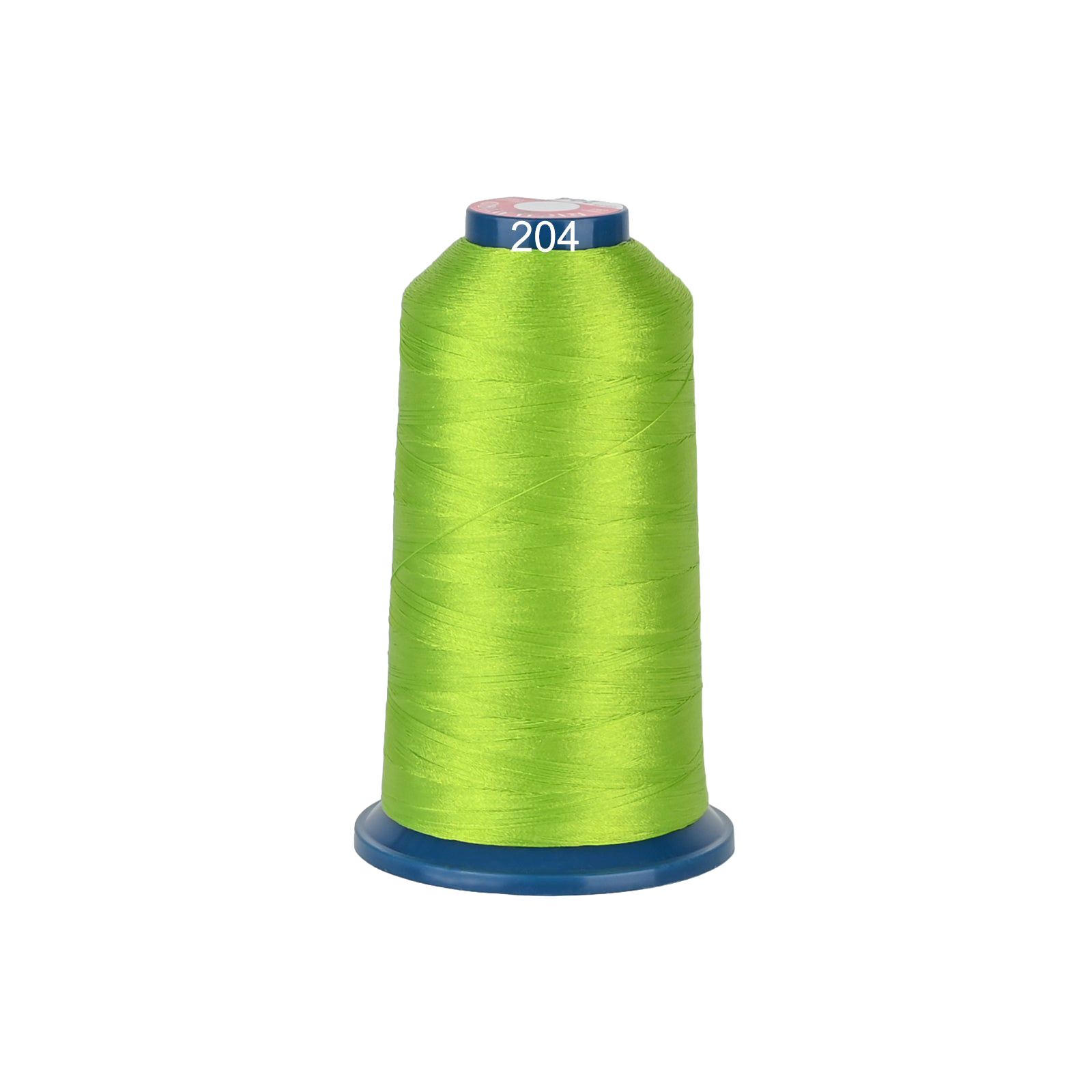 PooLin Polyester Embroidery Thread, 4000m 108D/2 40WT, Color 204 Green