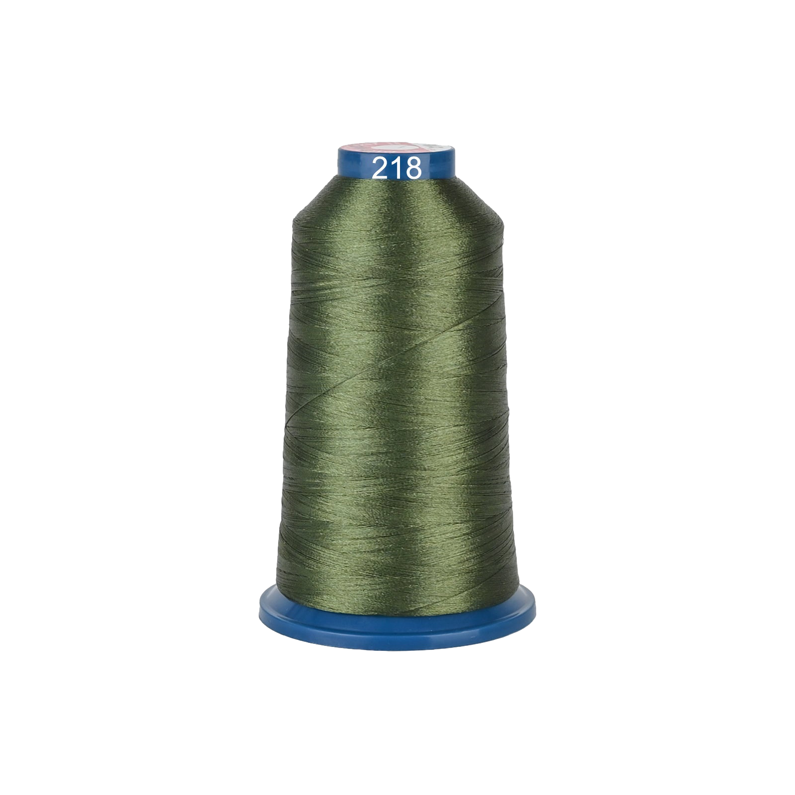 PooLin Polyester Embroidery Thread, 4000m 108D/2 40WT, Color 218 Green