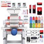 PooLin EOV 15-Needle Commercial Embroidery Machine Built for Hats. Made for More.