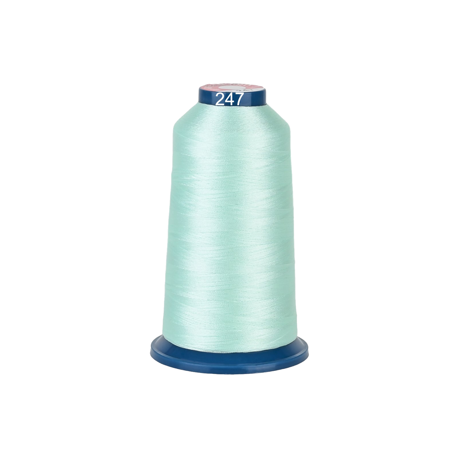 PooLin Polyester Embroidery Thread, 4000m 108D/2 40WT, Color 247 Green