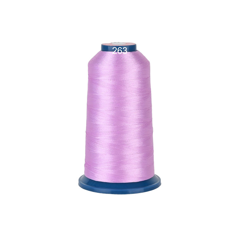 PooLin Polyester Embroidery Thread, 4000m 108D/2 40WT, Color 263 Purple