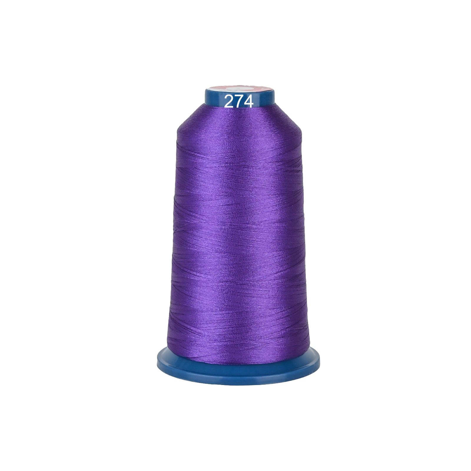 PooLin Polyester Embroidery Thread, 4000m 108D/2 40WT, Color 274 Purple