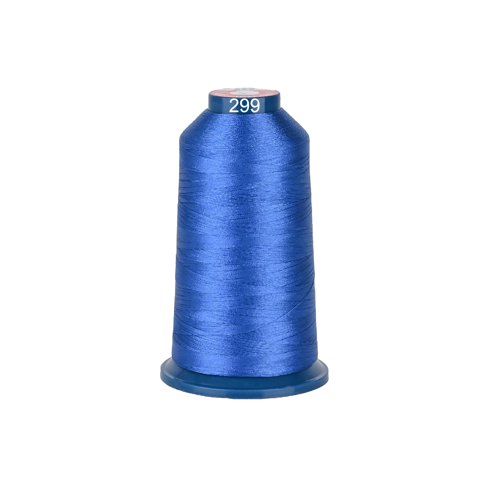 PooLin Polyester Embroidery Thread, 4000m 108D/2 40WT, Color 299 Blue