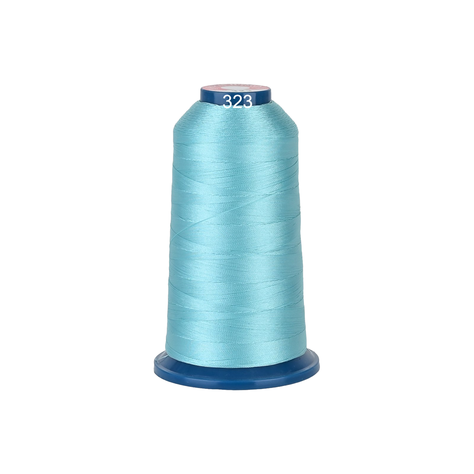 PooLin Polyester Embroidery Thread, 4000m 108D/2 40WT, Color 323 Blue