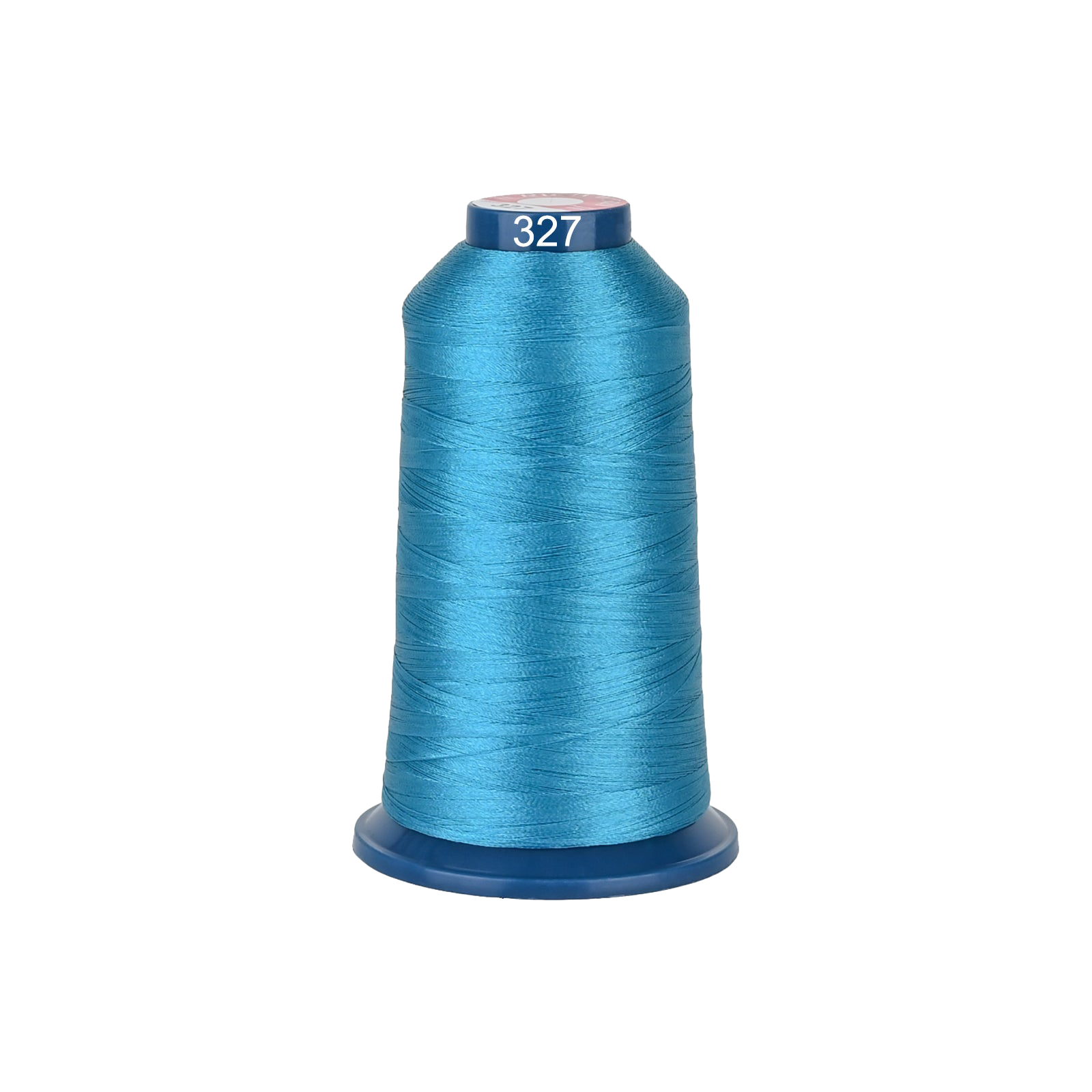 PooLin Polyester Embroidery Thread, 4000m 108D/2 40WT, Color 327 Blue