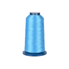 PooLin Polyester Embroidery Thread, 4000m 108D/2 40WT, Color 333 Blue