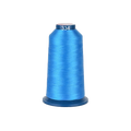 PooLin Polyester Embroidery Thread, 4000m 108D/2 40WT, Color 334 Blue