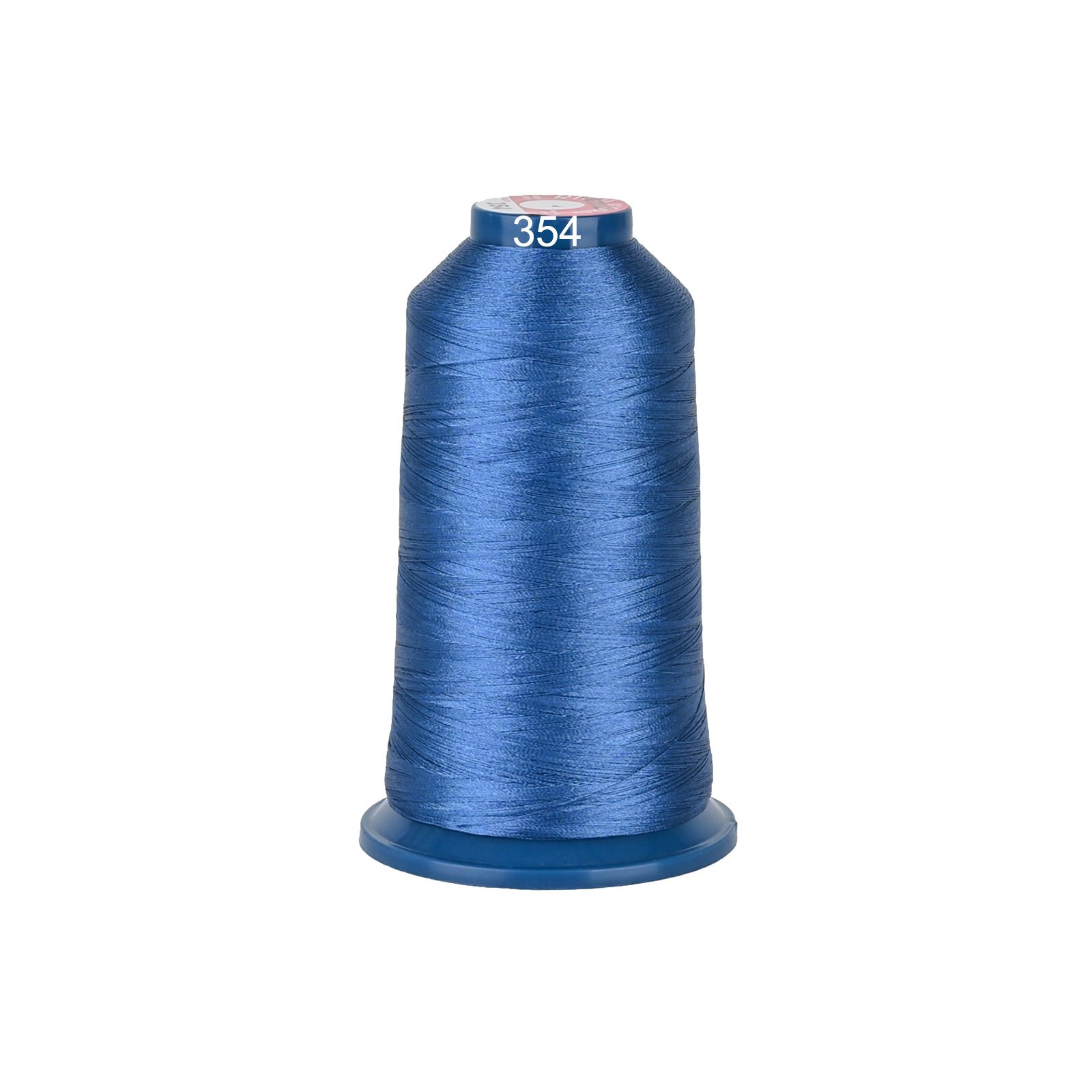 PooLin Polyester Embroidery Thread, 4000m 108D/2 40WT, Color 354 Blue