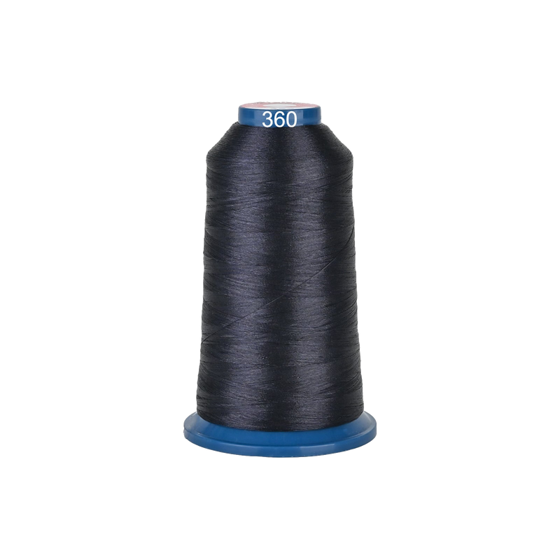 PooLin Polyester Embroidery Thread, 4000m 108D/2 40WT, Color 360 Classic