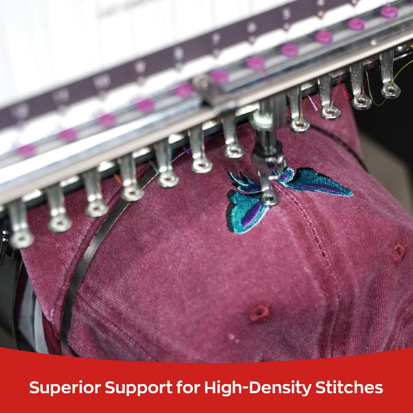 Tear Away Embroidery Machine Cap Stabilizer Backing Sheet Package 3.2oz  4.5in*7in*250pcs