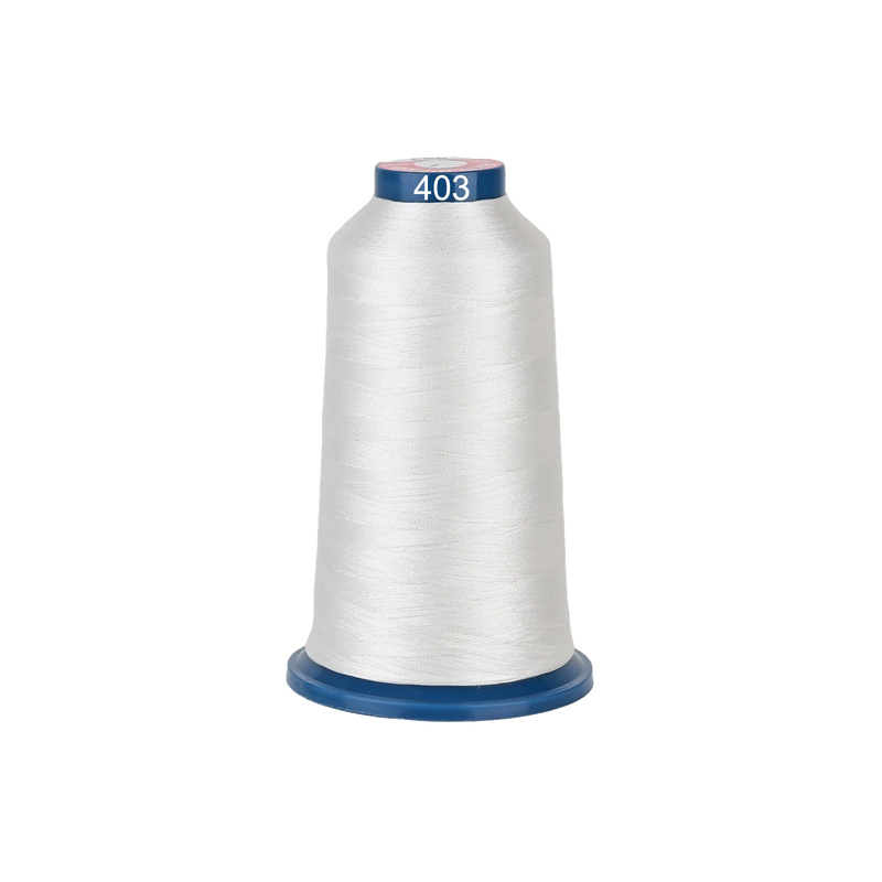 PooLin Polyester Embroidery Thread, 4000m 108D/2 40WT, Color 403 Classic