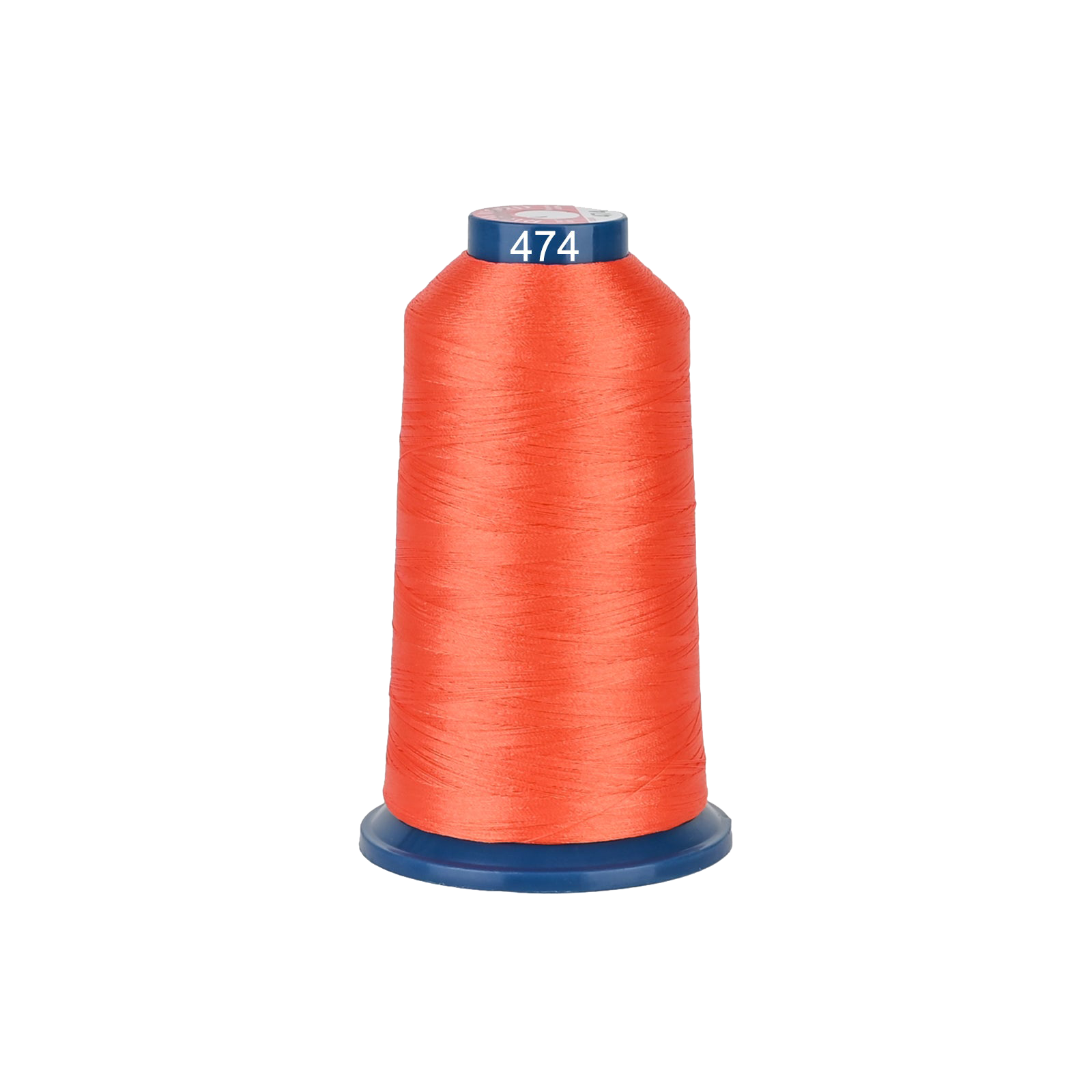 PooLin Polyester Embroidery Thread, 4000m 108D/2 40WT, Color 474 Red