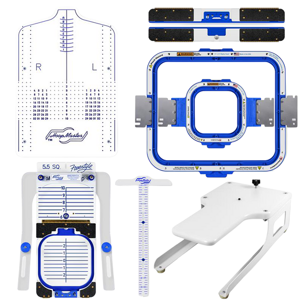 Hoopmaster 5.5" with 11"×13" Kit for PooLin EOX Commercial Embroidery Machine