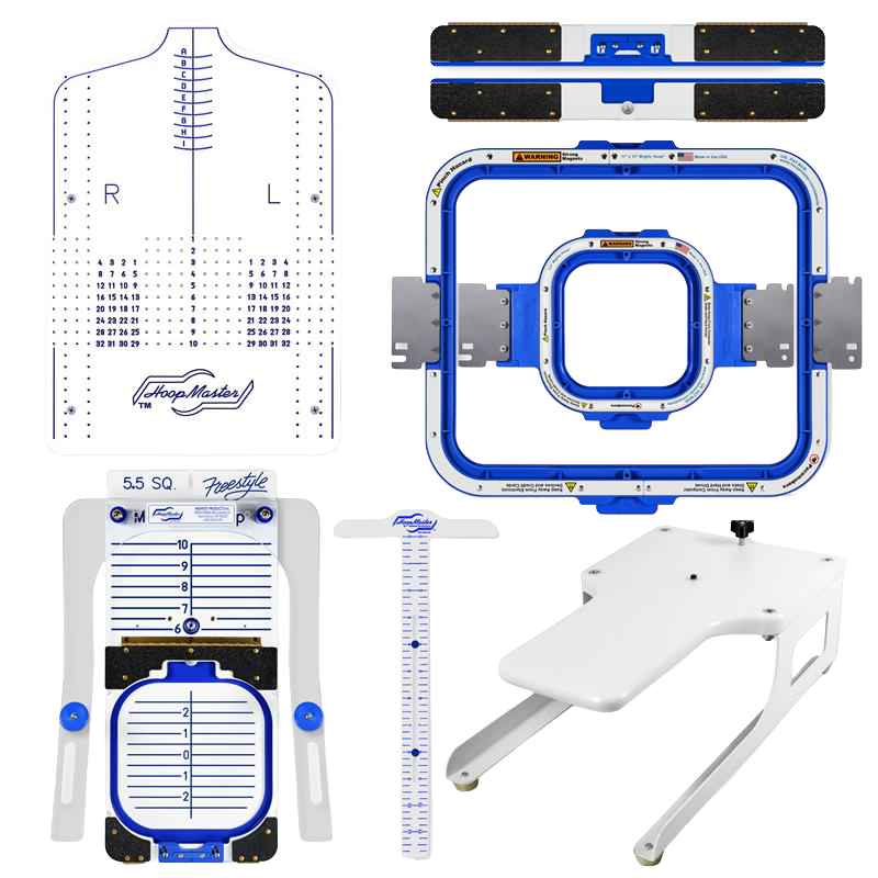 Hoopmaster 5.5" with 11"×13" Kit for PooLin EOX Commercial Embroidery Machine