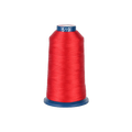 PooLin Polyester Embroidery Thread, 4000m 108D/2 40WT, Color 519 Red