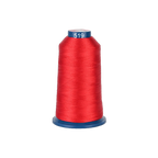 PooLin Polyester Embroidery Thread, 4000m 108D/2 40WT, Color 519 Red