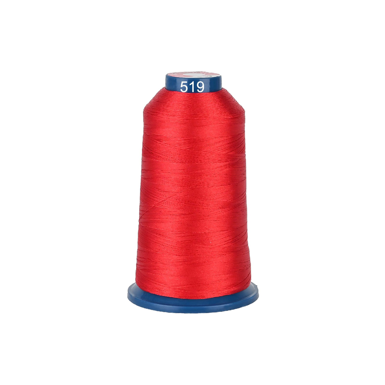 PooLin Polyester Embroidery Thread, 4000m 108D/2 40WT, Color 519 Red