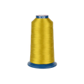 PooLin Polyester Embroidery Thread, 4000m 108D/2 40WT, Color 539 Yellow