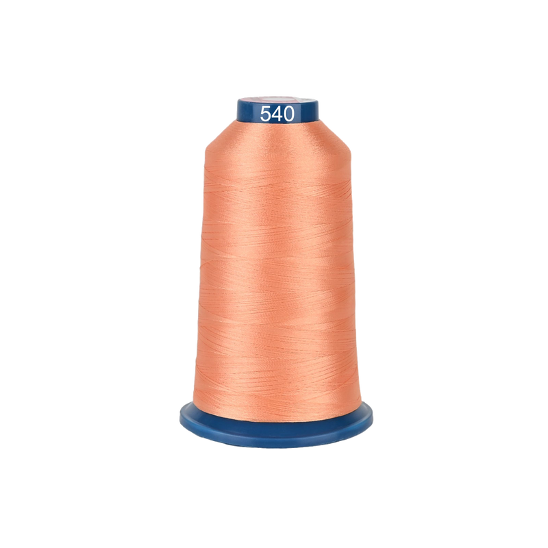 PooLin Polyester Embroidery Thread, 4000m 108D/2 40WT, Color 540 Pink