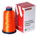 PooLin Polyester Embroidery Thread, 4000m 108D/2 40WT, Color 544 Yellow