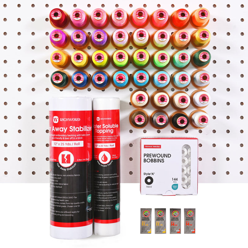 Embroidery Accessories Starter Kit（For single needle embroidery machine）