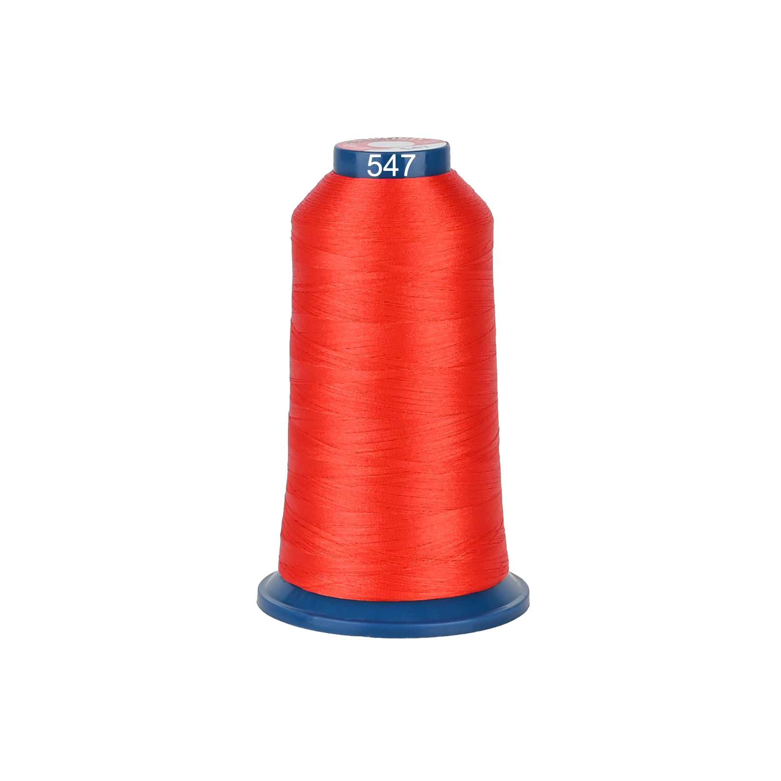 PooLin Polyester Embroidery Thread, 4000m 108D/2 40WT, Color 547 Red