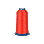 PooLin Polyester Embroidery Thread, 4000m 108D/2 40WT, Color 547 Red