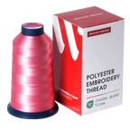 PooLin Polyester Embroidery Thread, 4000m 108D/2 40WT, Color 59 Pink