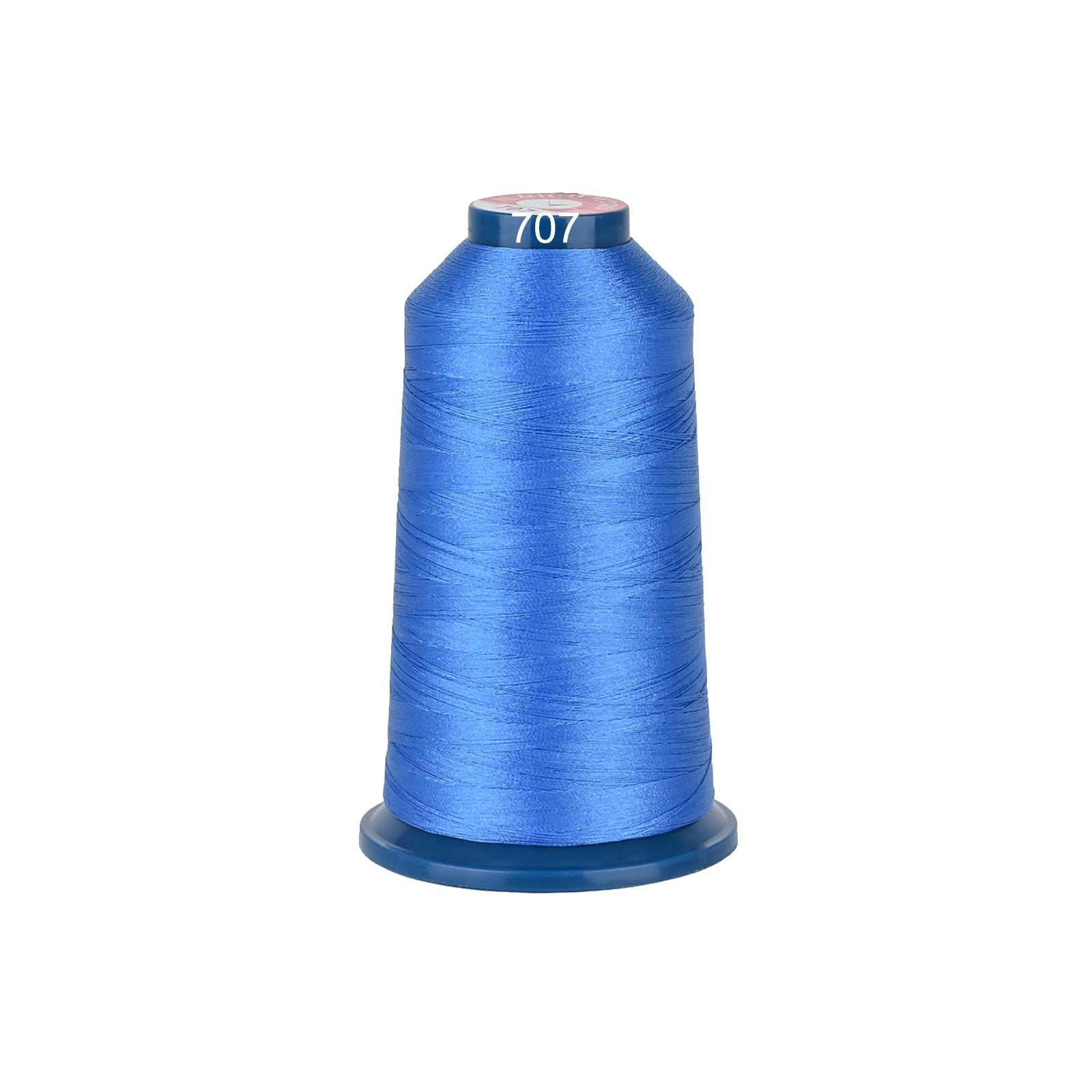 PooLin Polyester Embroidery Thread, 4000m 108D/2 40WT, Color 707 Blue
